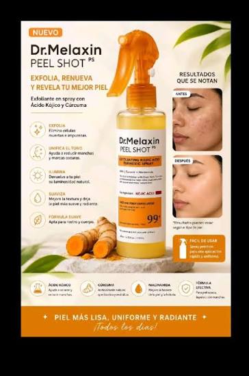 KIT MELAXIN (ACLARANTE + EXFOLIANTE ARROZ NUEVA FORMULA)