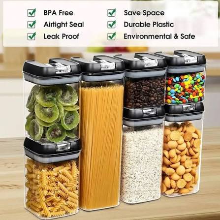 ORGANIZADOR DE ALIMENTOS DE 7 PIEZAS
