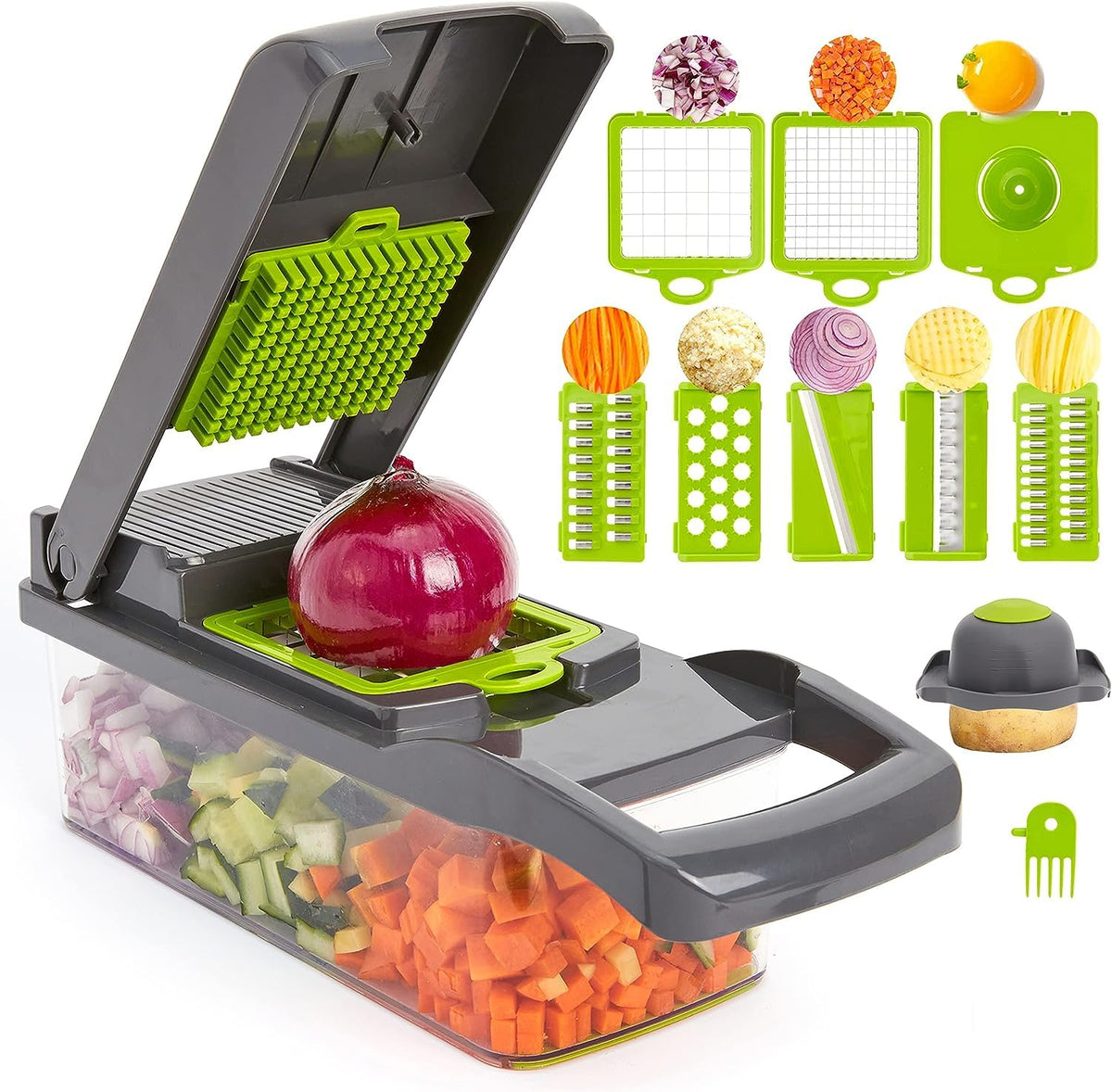 PICADOR DE VEGETALES SHOPER 14 EN 1