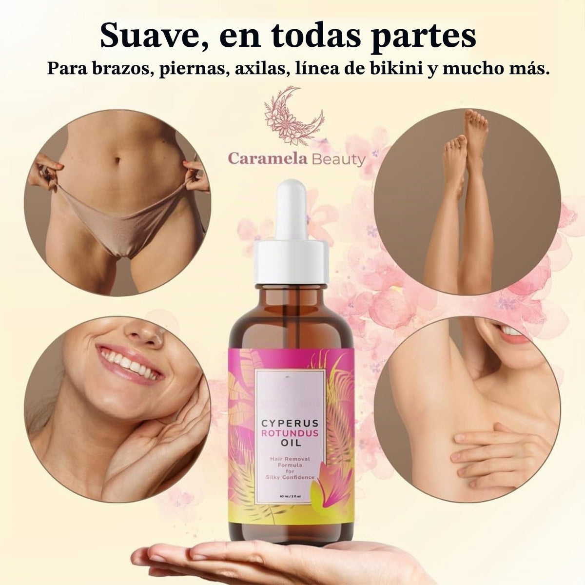 CYPERUS ROTUNDUS PARA RETARDAR EL CRECIMIENTO DEL VELLO